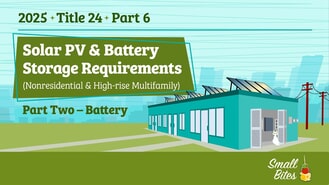 Small Bite: Solar PV & Battery Storage Requirements (NRMF) Part 2 - Battery